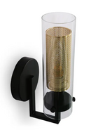 Cylindrical Gold Wall Lamp | NV Gallery Dawson | Oroatrade.com