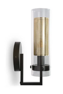 Cylindrical Gold Wall Lamp | NV Gallery Dawson | Oroatrade.com