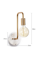 Golden Iron Wall Lamp | NV Gallery Flamingo | Oroatrade.com