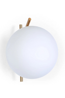 White Sphere Wall Lamp | NV Gallery Opale | Oroatrade.com