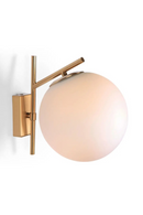 White Sphere Wall Lamp | NV Gallery Opale | Oroatrade.com