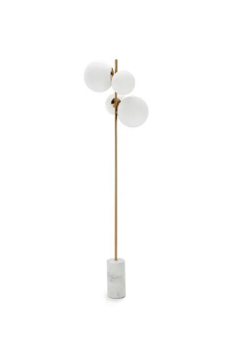Glass Globes Floor Lamp | NV Gallery Skull | Oroatrade.com