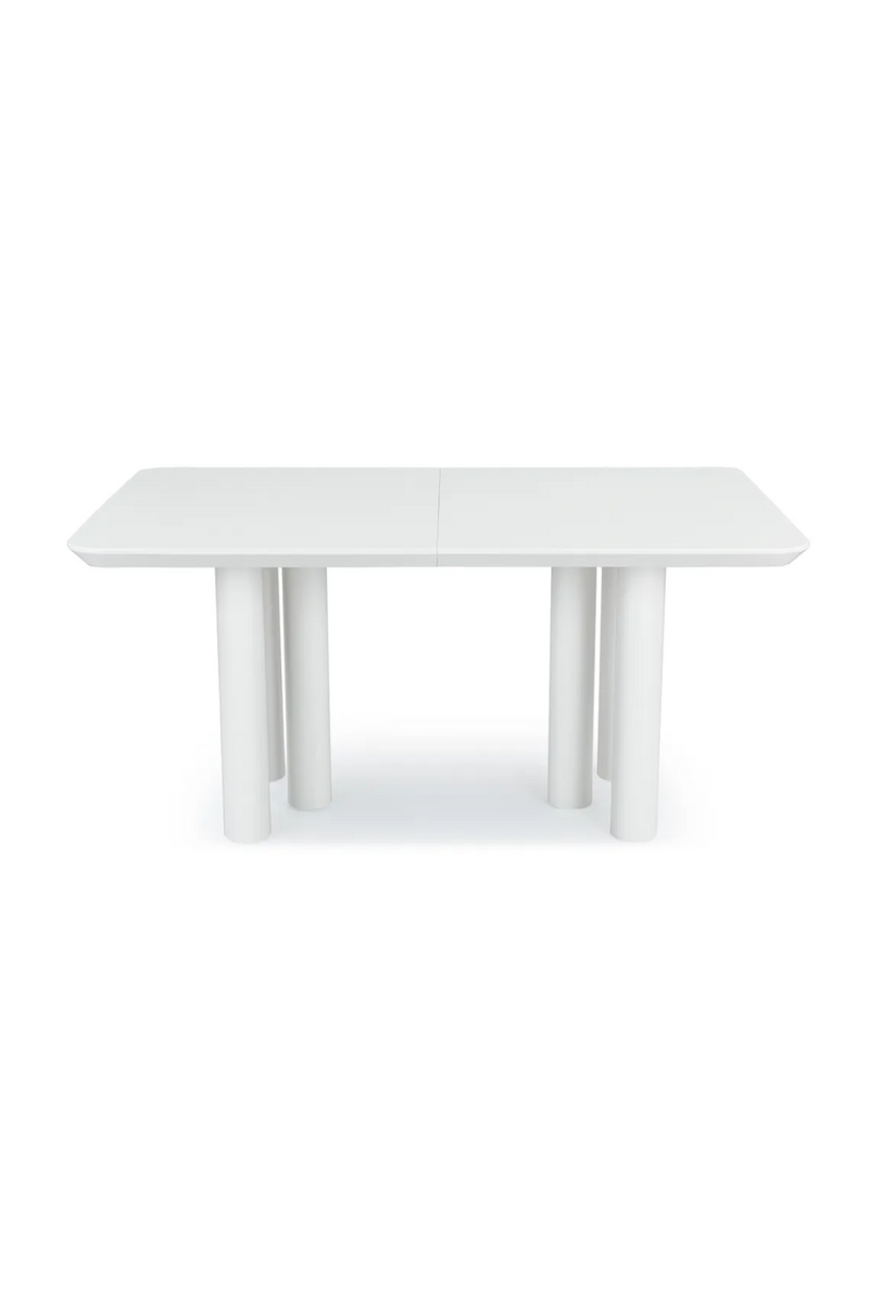 White Extendable Dining Table | NV Gallery Amadeo | Oroatrade.com