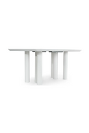 White Extendable Dining Table | NV Gallery Amadeo | Oroatrade.com