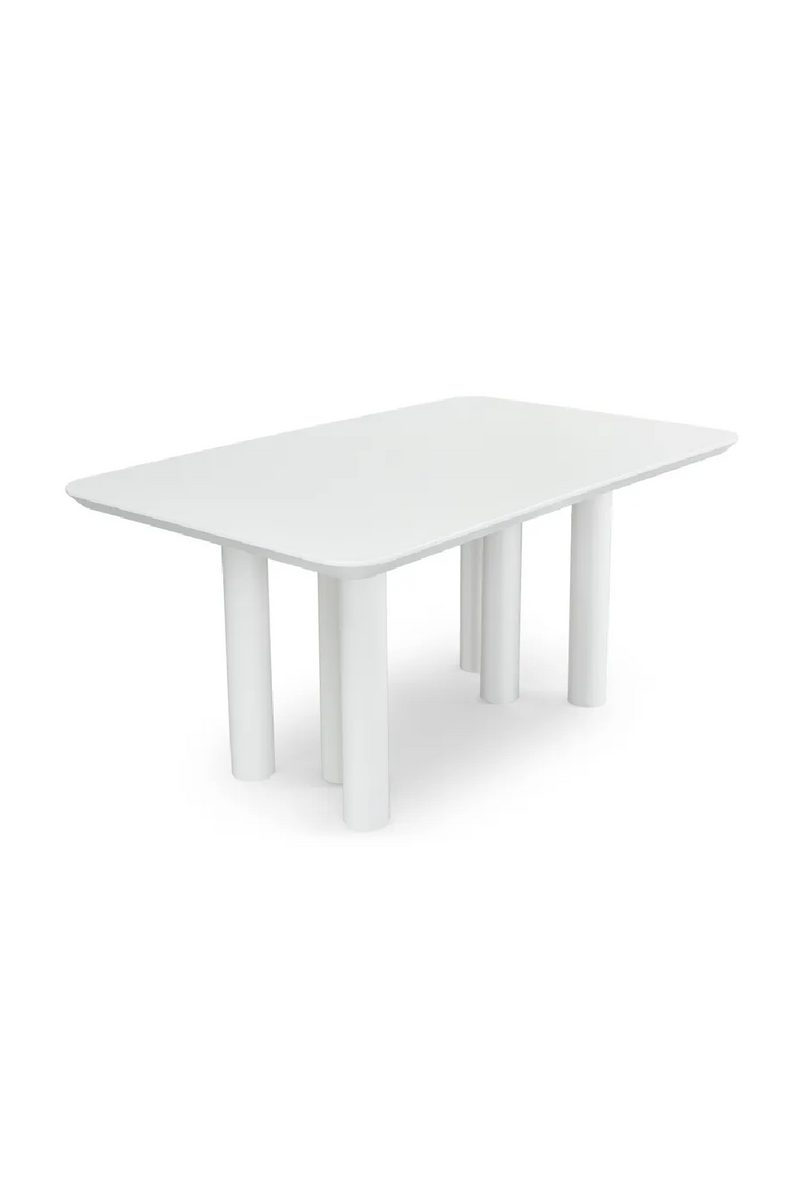 White Extendable Dining Table | NV Gallery Amadeo | Oroatrade.com
