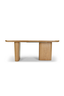 Asymmetrical Wooden Extendable Dining Table | NV Gallery Columbia | Oroatrade.com
