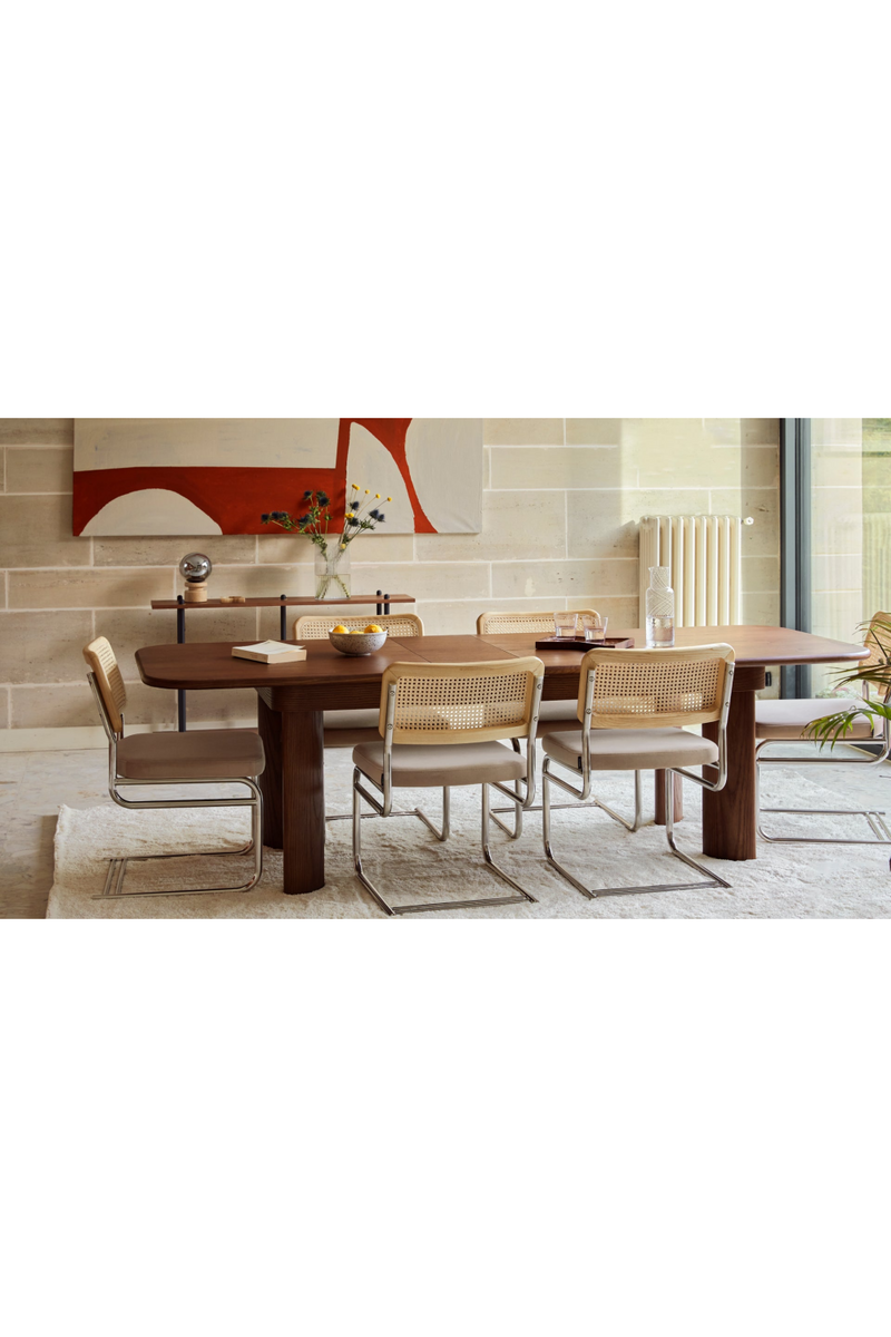 Walnut Veneer Extendable Dining Table | NV Gallery Offgrid | Oroatrade.com