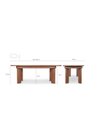 Walnut Veneer Extendable Dining Table | NV Gallery Offgrid | Oroatrade.com