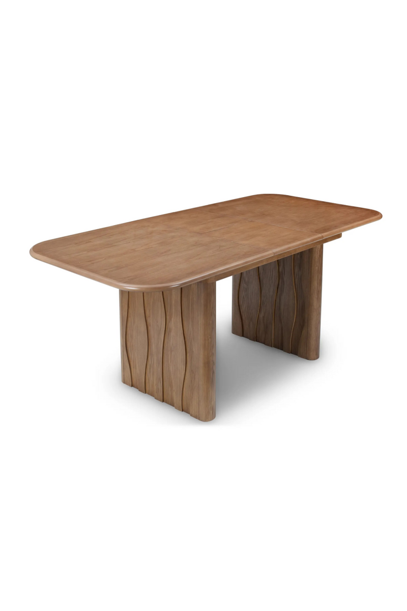 Walnut-Hued Extendable Dining Table | NV Gallery Ondula | Oroatrade.com