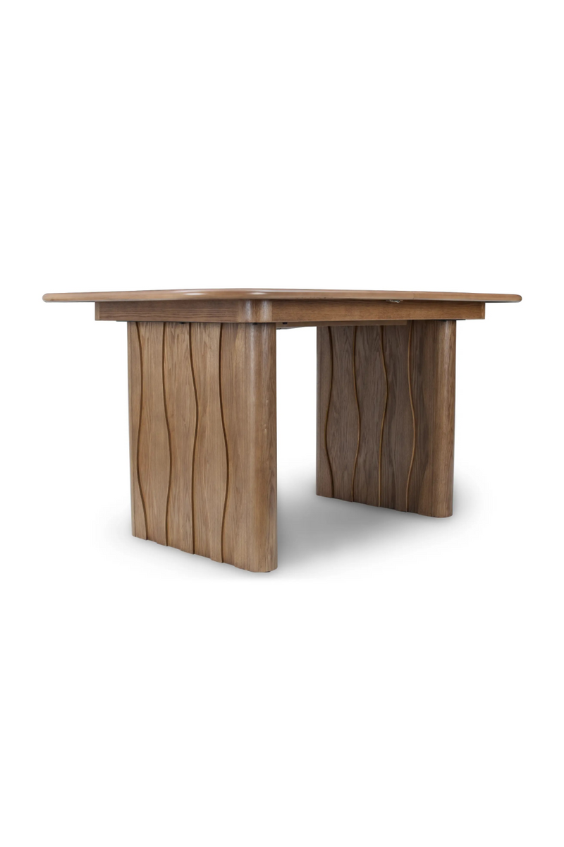 Walnut-Hued Extendable Dining Table | NV Gallery Ondula | Oroatrade.com
