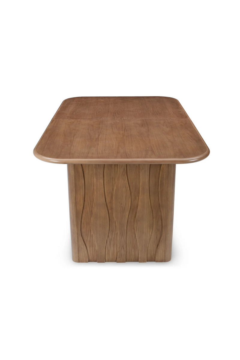 Walnut-Hued Extendable Dining Table | NV Gallery Ondula | Oroatrade.com