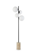 Glass Globes Floor Lamp | NV Gallery Skull | Oroatrade.com