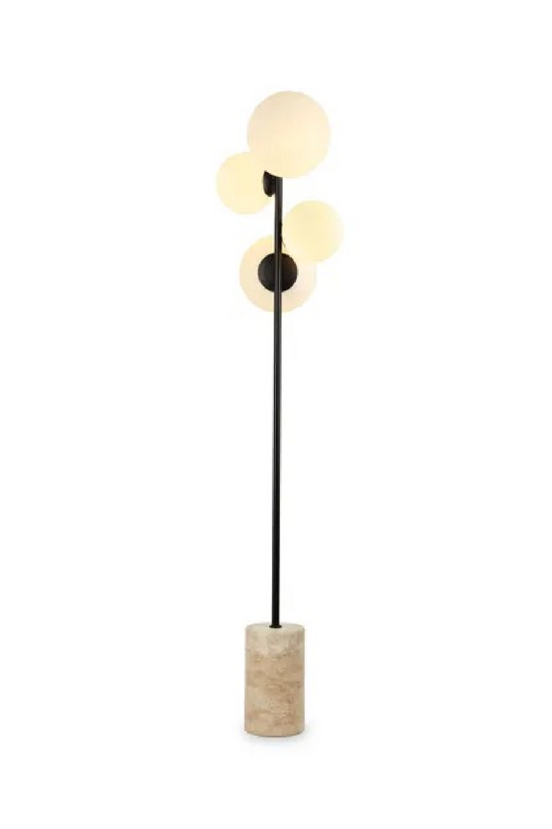 Glass Globes Floor Lamp | NV Gallery Skull | Oroatrade.com