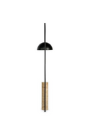 Travertine Base Floor Lamp | NV Gallery Ettore | Oroatrade.com