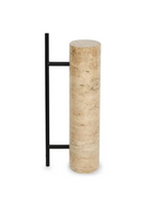Travertine Base Floor Lamp | NV Gallery Ettore | Oroatrade.com