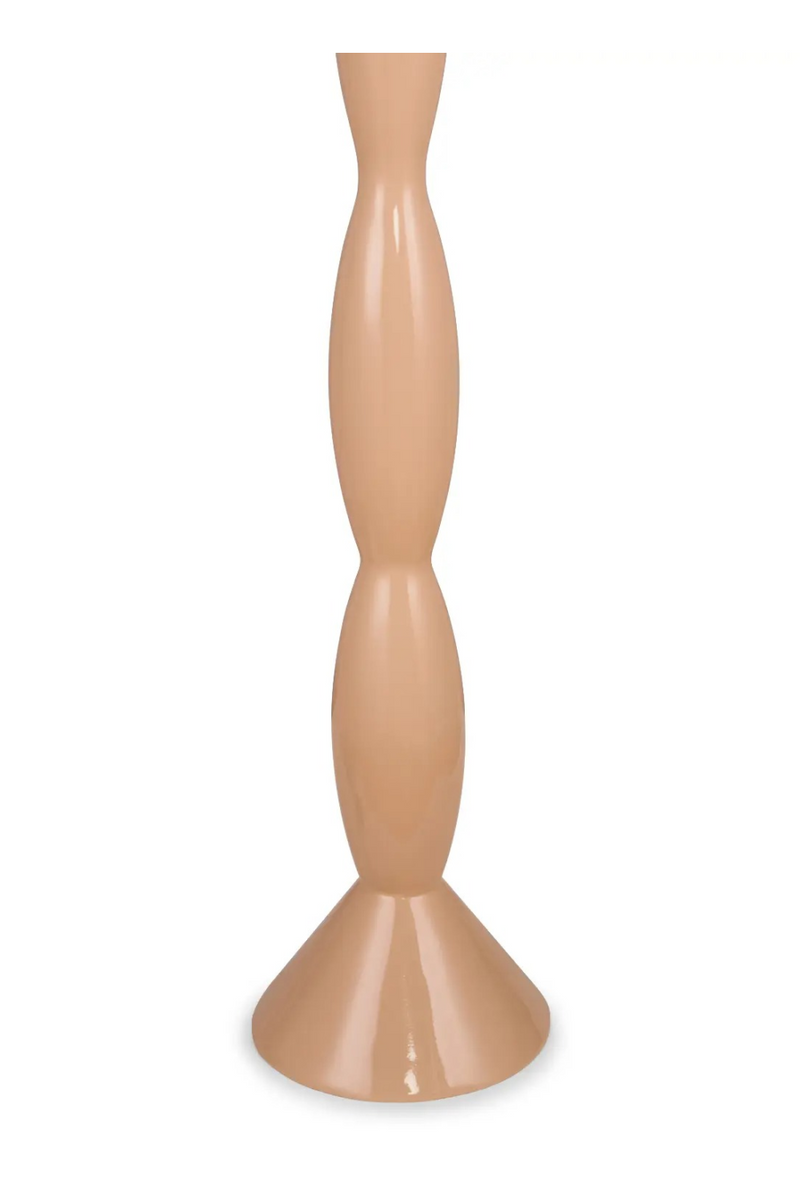 White Fluted Shade Floor Lamp | NV Gallery Hanaki | Oroatrade.com