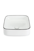 White Glazed Rectangular Sink S | NV Gallery Amsterdam | Oroatrade.com