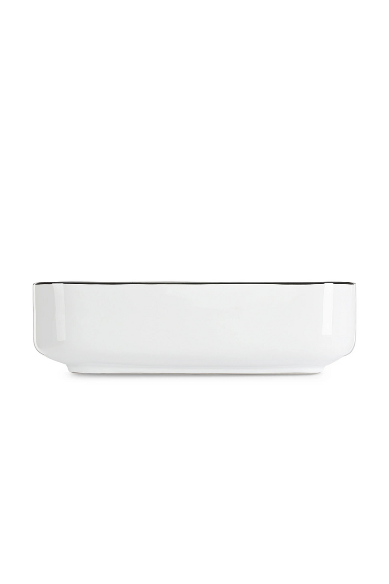 White Glazed Rectangular Vanity Unit S | NV Gallery Amsterdam | Oroatrade.com