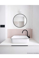 White Glazed Rectangular Sink S | NV Gallery Amsterdam | Oroatrade.com