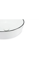 White Glazed Round Vanity Unit | NV Gallery Amsterdam | Oroatrade.com