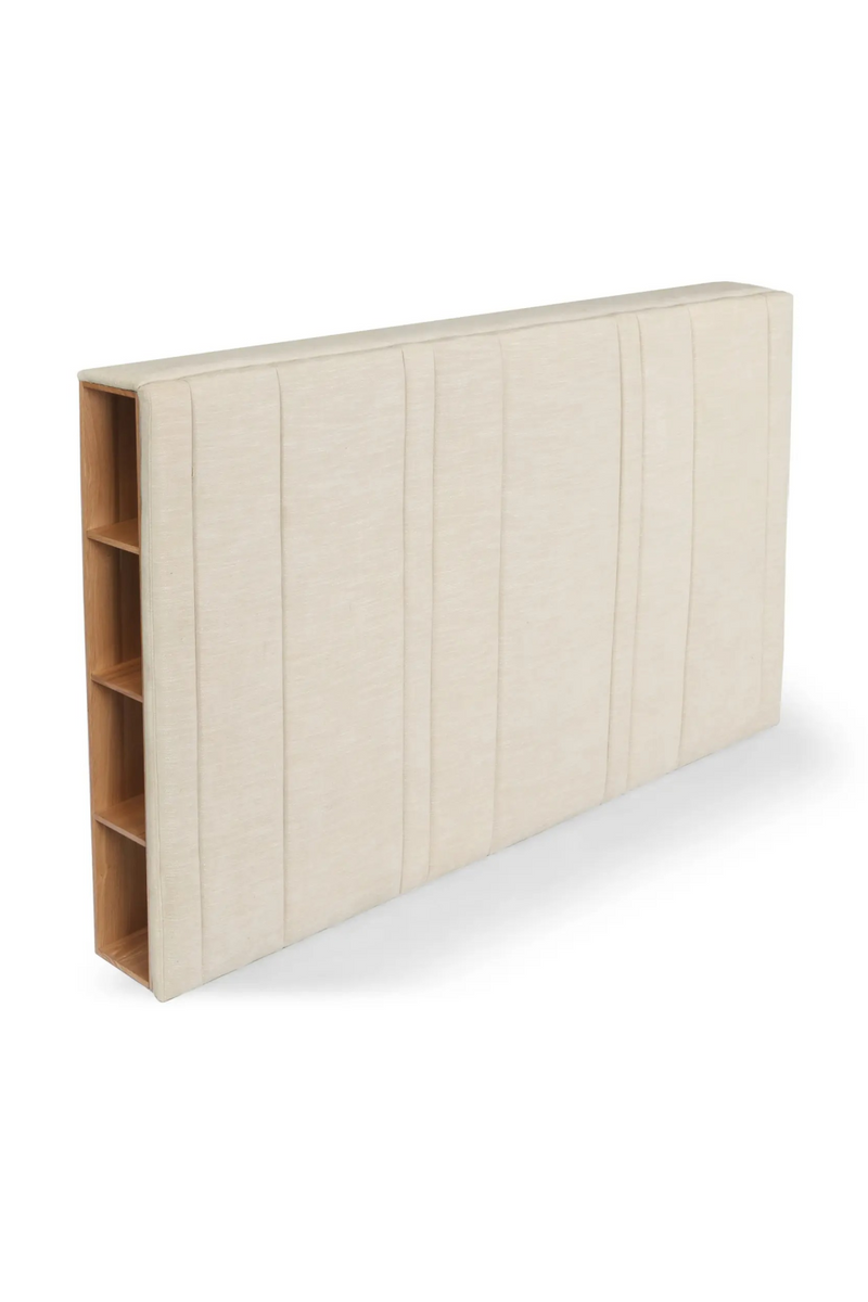 Cream Headboard with Storage | NV Gallery Infinity | Oroatrade.com