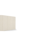 Cream King Headboard with Storage | NV Gallery Infinity | Oroatrade.com