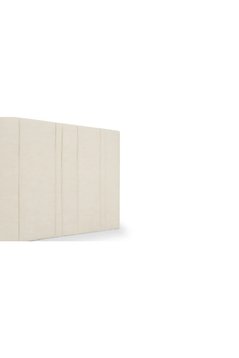 Cream King Headboard with Storage | NV Gallery Infinity | Oroatrade.com