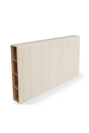 Cream King Headboard with Storage | NV Gallery Infinity | Oroatrade.com