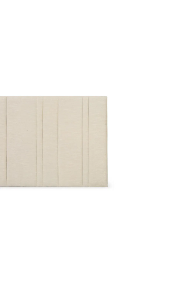 Cream King Headboard with Storage | NV Gallery Infinity | Oroatrade.com