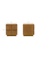 2-Drawer Wooden Bedside Table | NV Gallery Stamford | Oroatrade.com