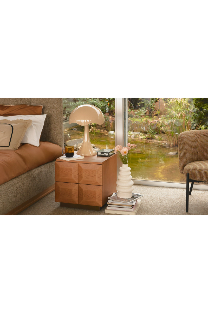 2-Drawer Wooden Bedside Table | NV Gallery Stamford | Oroatrade.com