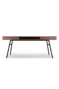 2-Drawer Wooden Desk | NV Gallery Solomon
