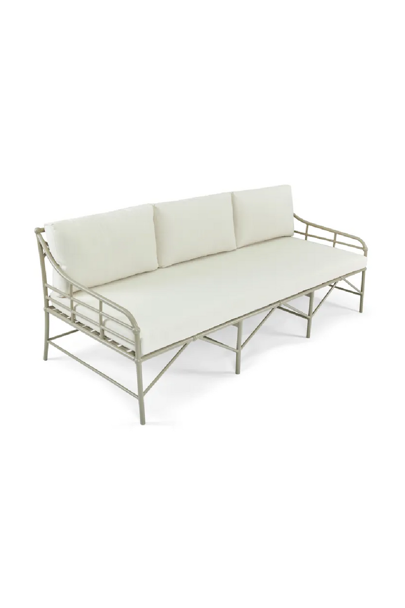 White Outdoor 3-Seater Sofa | NV Gallery Amalfi | Oroatrade.com