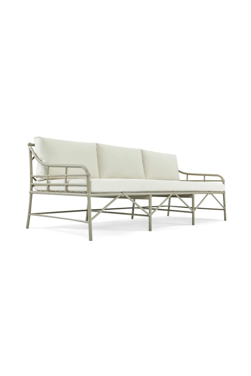 White Outdoor 3-Seater Sofa | NV Gallery Amalfi | Oroatrade.com