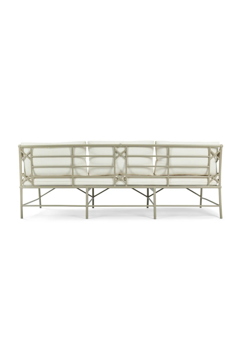 White Outdoor 3-Seater Sofa | NV Gallery Amalfi | Oroatrade.com