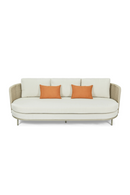 Taupe 3-Seater Outdoor Sofa | NV Gallery Florentino | Oroatrade.com