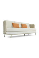 Taupe 3-Seater Outdoor Sofa | NV Gallery Florentino | Oroatrade.com