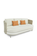Taupe 3-Seater Outdoor Sofa | NV Gallery Florentino | Oroatrade.com