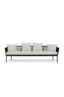 Black Rope 3-Seater Outdoor Sofa | NV Gallery Santa Monica | Oroatrade.com