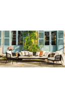 Black Rope 3-Seater Outdoor Sofa | NV Gallery Santa Monica | Oroatrade.com