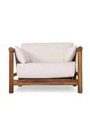 Solid Acacia Padded Outdoor Armchair | NV Gallery Bexley | Oroatrade.com