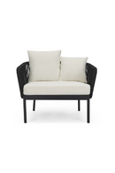Black Rope Outdoor Armchair | NV Gallery Santa Monica | Oroatrade.com