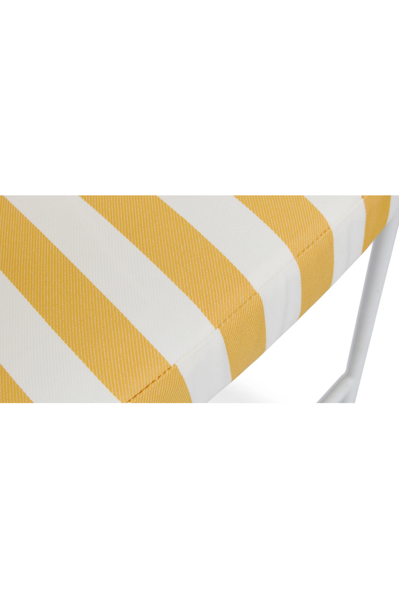 Yellow Stripes Bar Stool | NV Gallery Lampedusa | Oroatrade.com