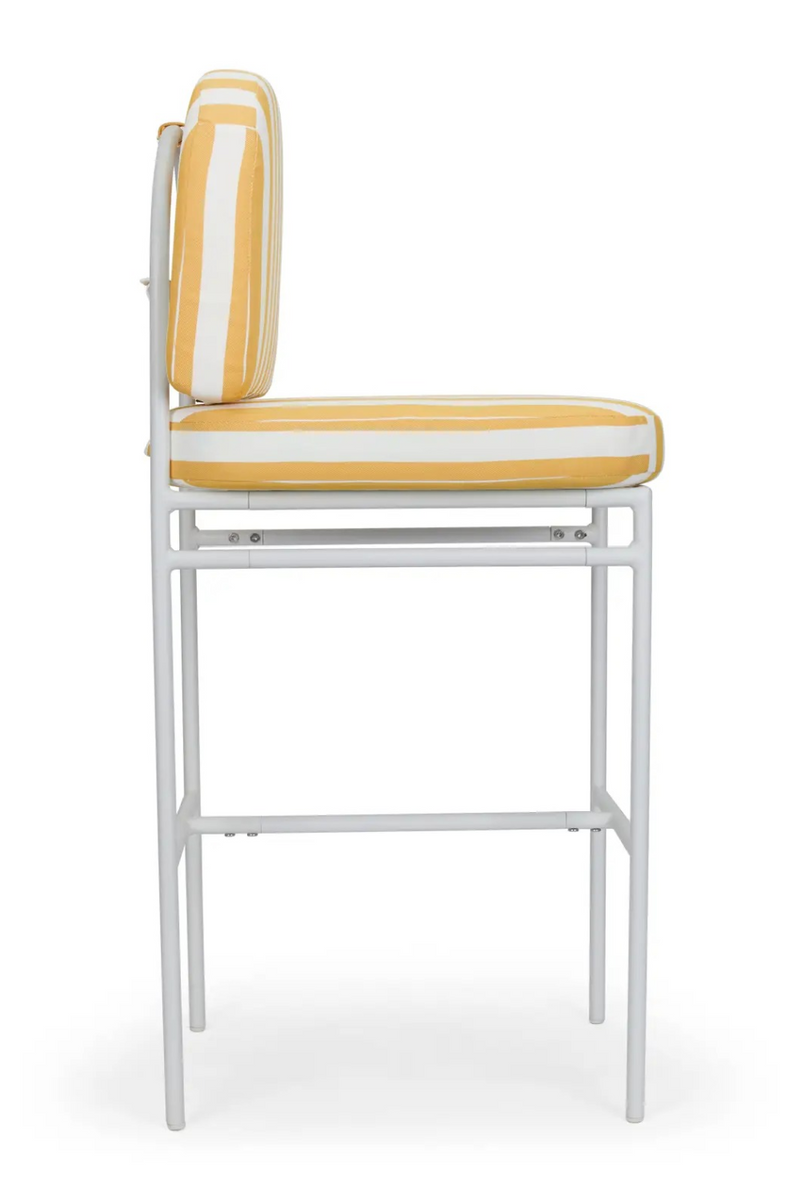 Yellow Stripes Bar Stool | NV Gallery Lampedusa | Oroatrade.com