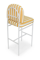 Yellow Stripes Bar Stool | NV Gallery Lampedusa | Oroatrade.com