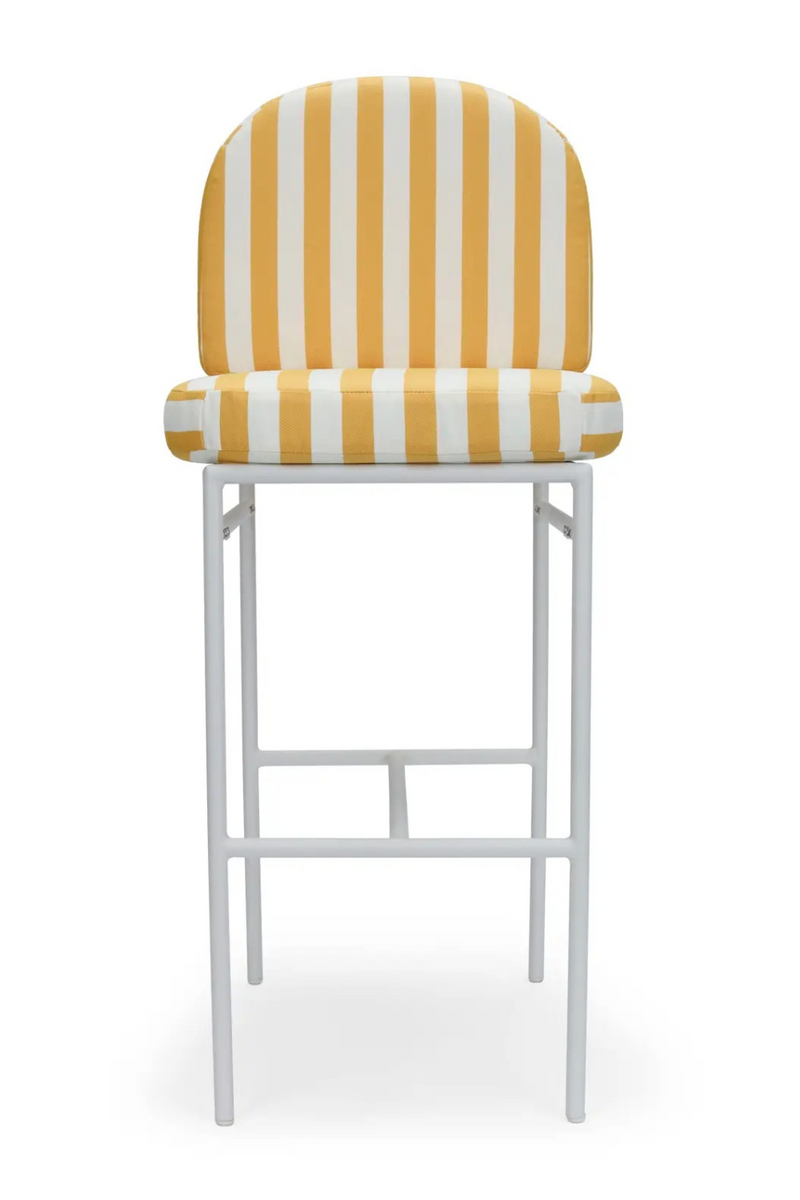 Yellow Stripes Bar Stool | NV Gallery Lampedusa | Oroatrade.com