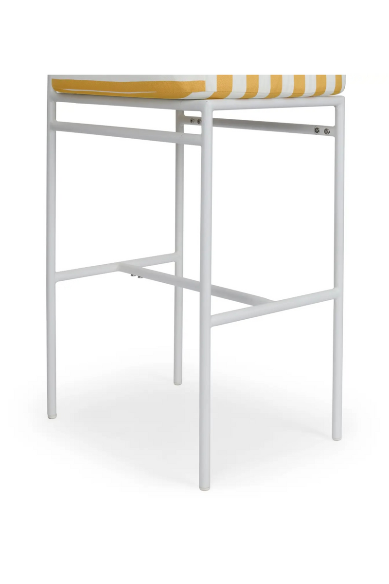 Yellow Stripes Bar Stool | NV Gallery Lampedusa | Oroatrade.com