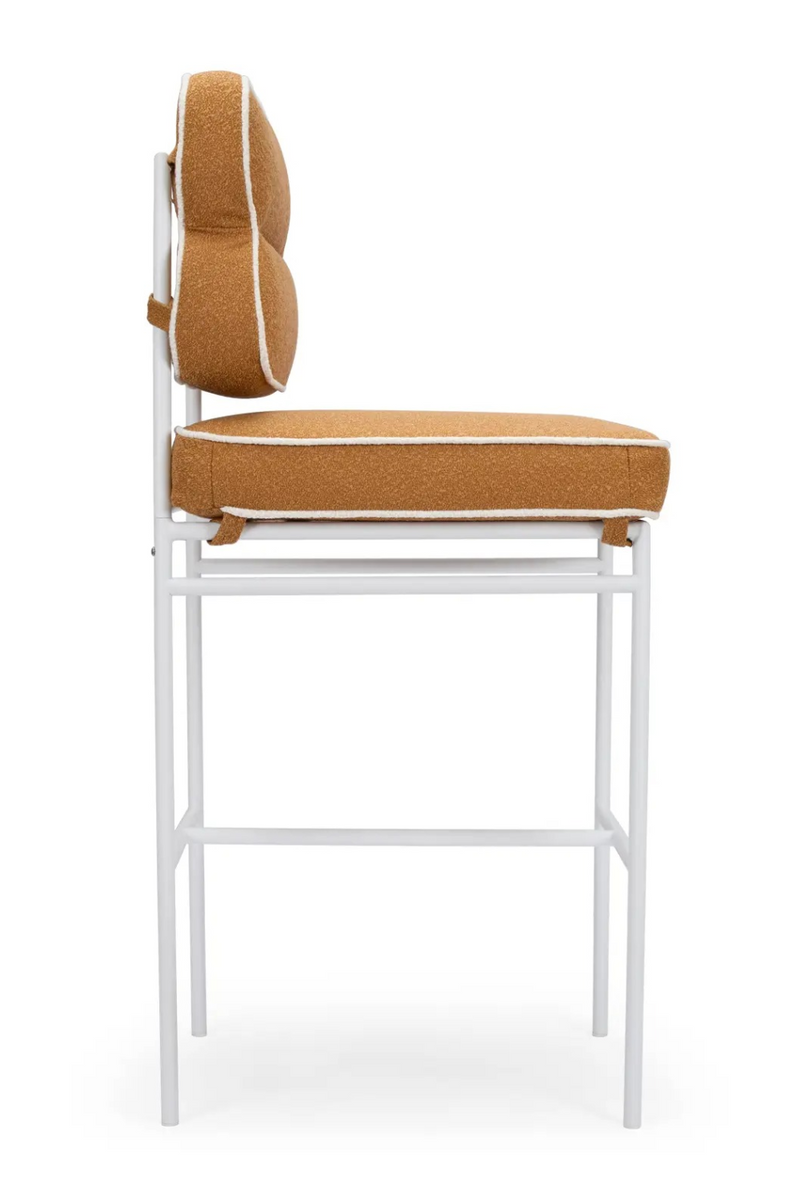 Boucl√© Outdoor Bar Stool | NV Gallery Maddalena | Oroatrade.com