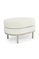 Oval Cushioned Outdoor Pouf | NV Gallery Florentino | Oroatrade.com