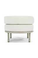 Oval Cushioned Outdoor Pouf | NV Gallery Florentino | Oroatrade.com